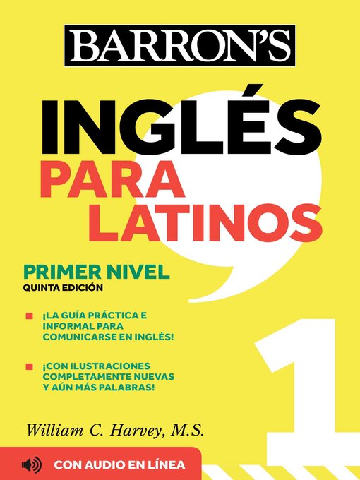 Title details for Ingles Para Latinos, Level 1 + Online Audio by Barron's Educational Series - Wait list